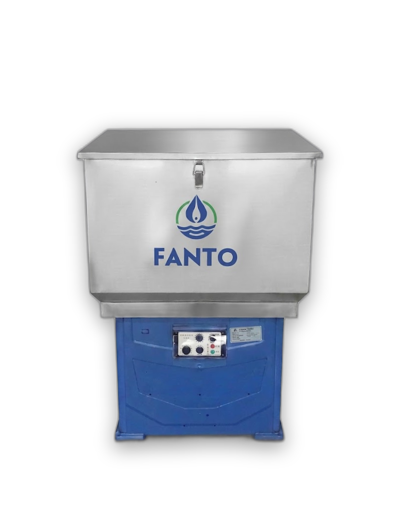 Máy cho cá ăn 3 bao inox FANTO
